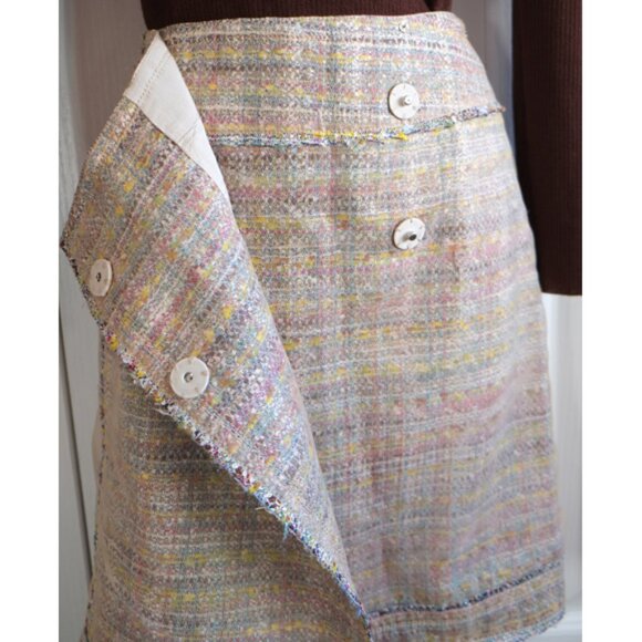 NWT Etcetera "Lustre" tweed pencil skirt - Picture 5 of 8